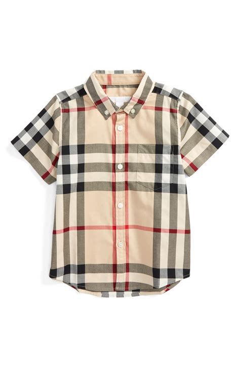 burberry fred plaid woven shirt|Burberry store online.